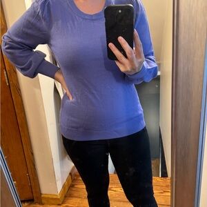 New York & Company Lavender Knit Top